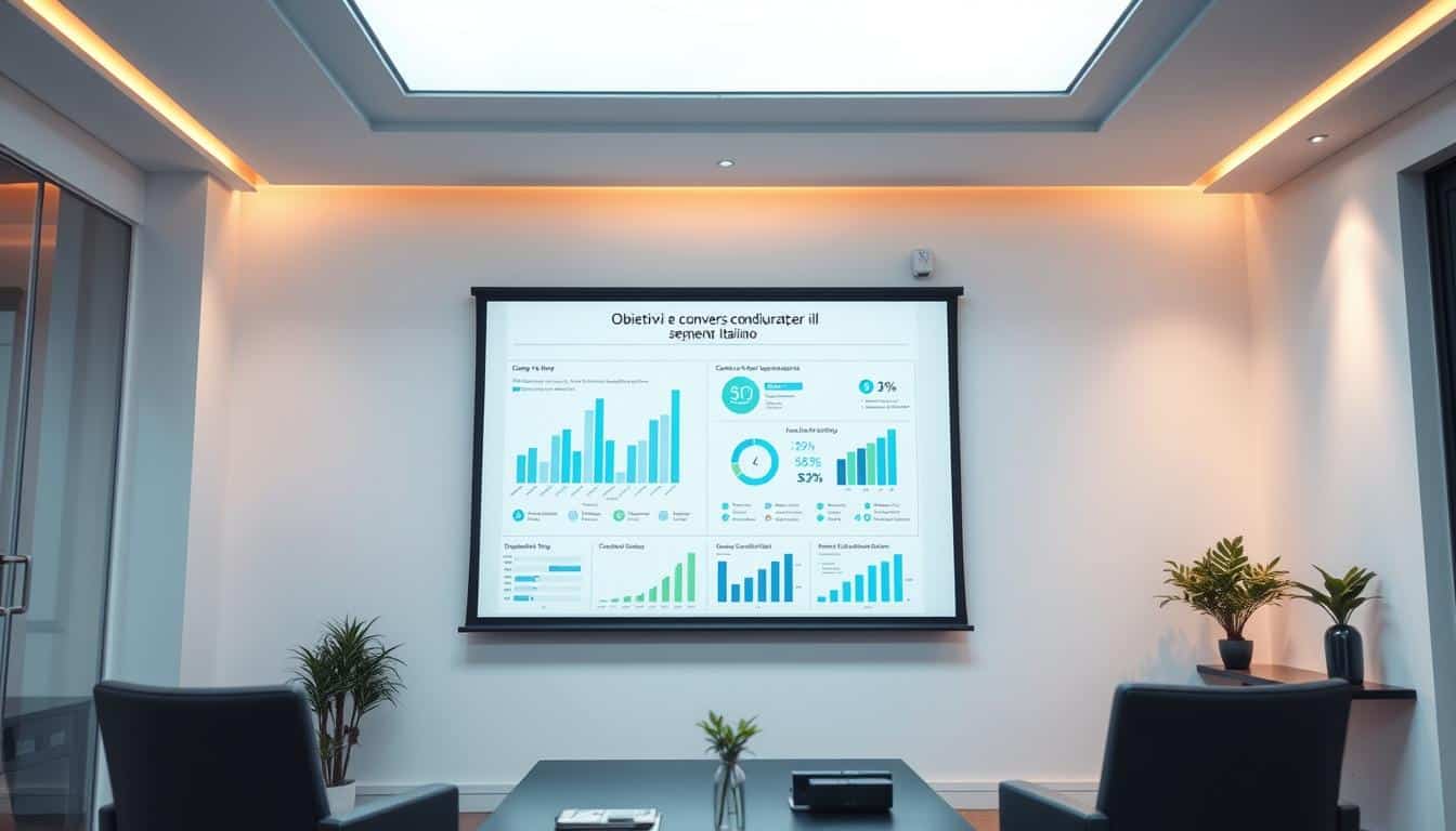 Obiettivi e conversioni configurati per il segmento italiano