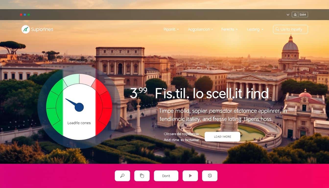 Tempi di caricamento ottimizzati per utenti italiani