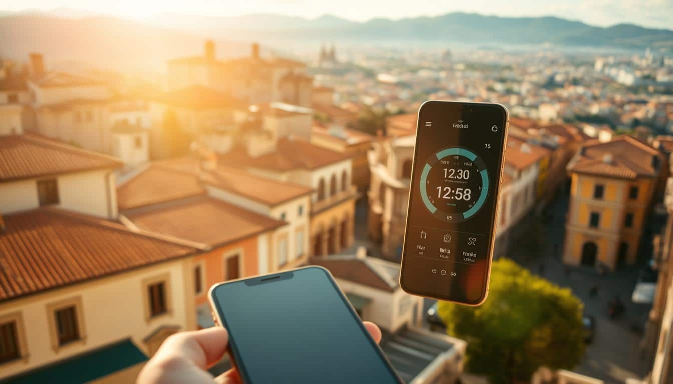 Test di velocità con geolocalizzazione italiana