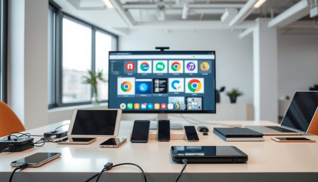Test su diversi dispositivi e browser popolari in Italia