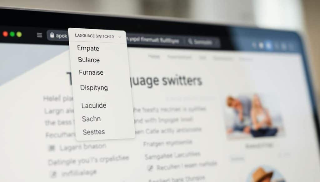 language switcher
