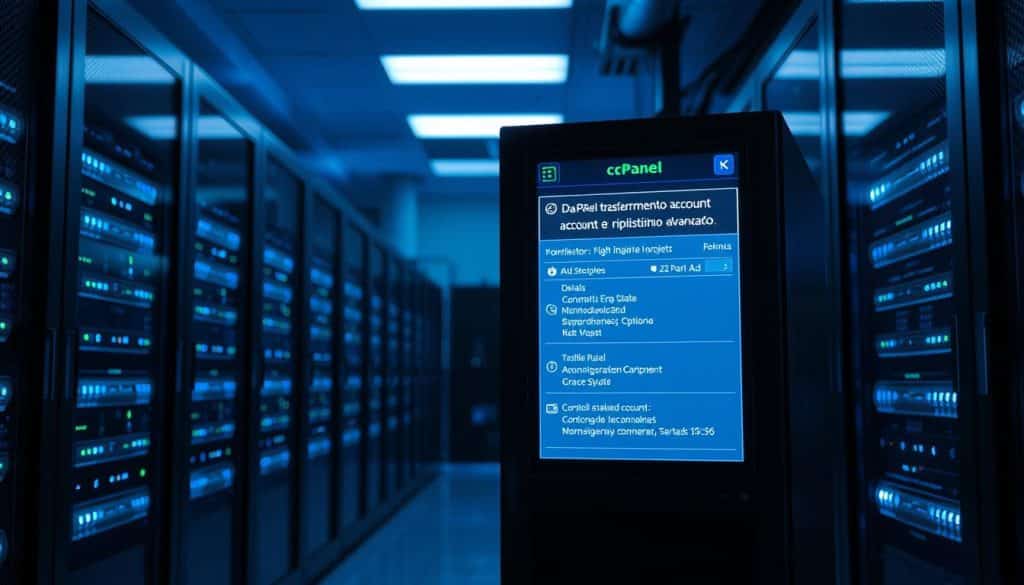 trasferimento cPanel server